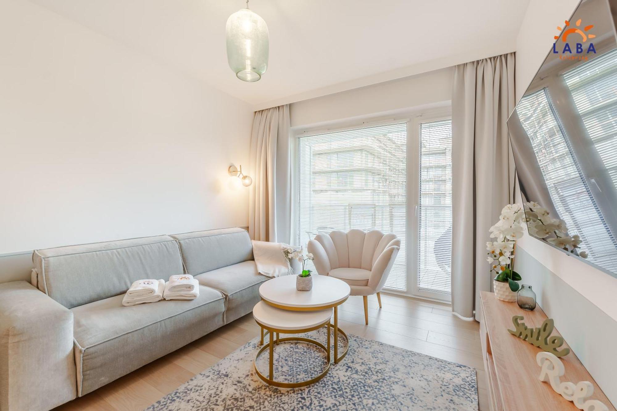 Laba Kolobrzeg Apartamenty Polanki Aqua Parking, Basen W Cenie Экстерьер фото