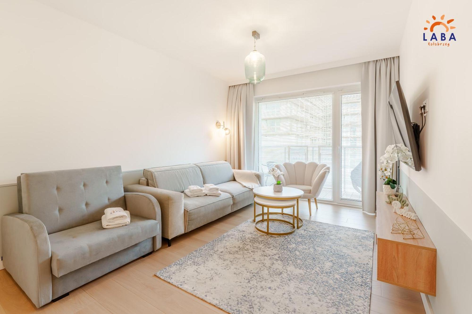 Laba Kolobrzeg Apartamenty Polanki Aqua Parking, Basen W Cenie Экстерьер фото