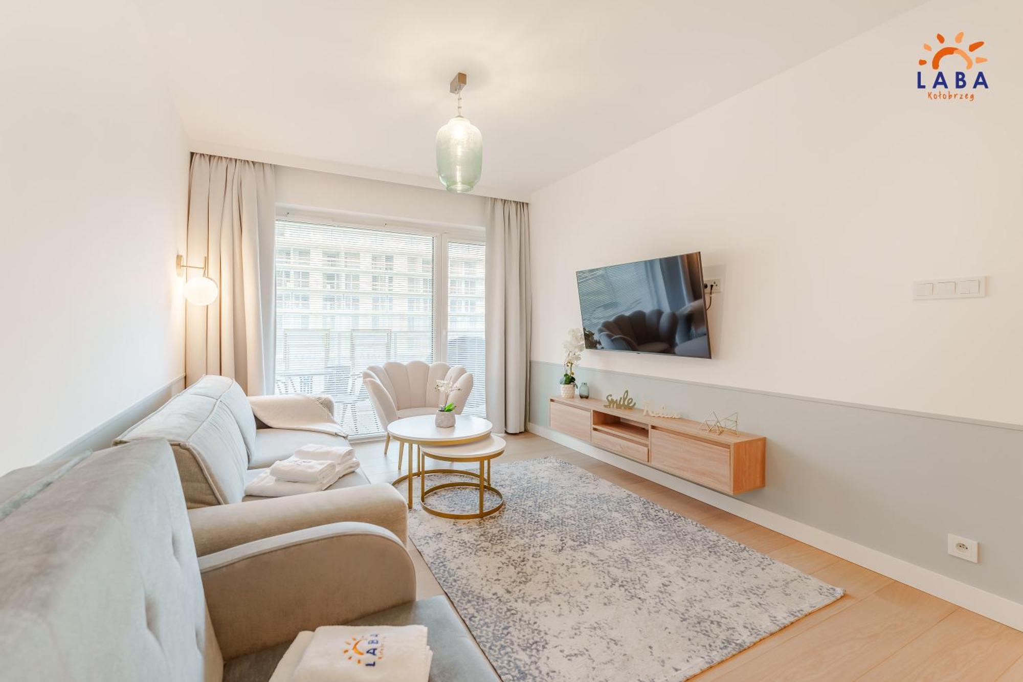 Laba Kolobrzeg Apartamenty Polanki Aqua Parking, Basen W Cenie Экстерьер фото