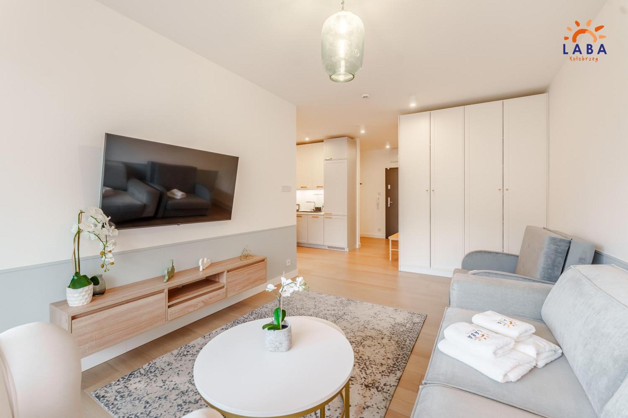 Laba Kolobrzeg Apartamenty Polanki Aqua Parking, Basen W Cenie Экстерьер фото